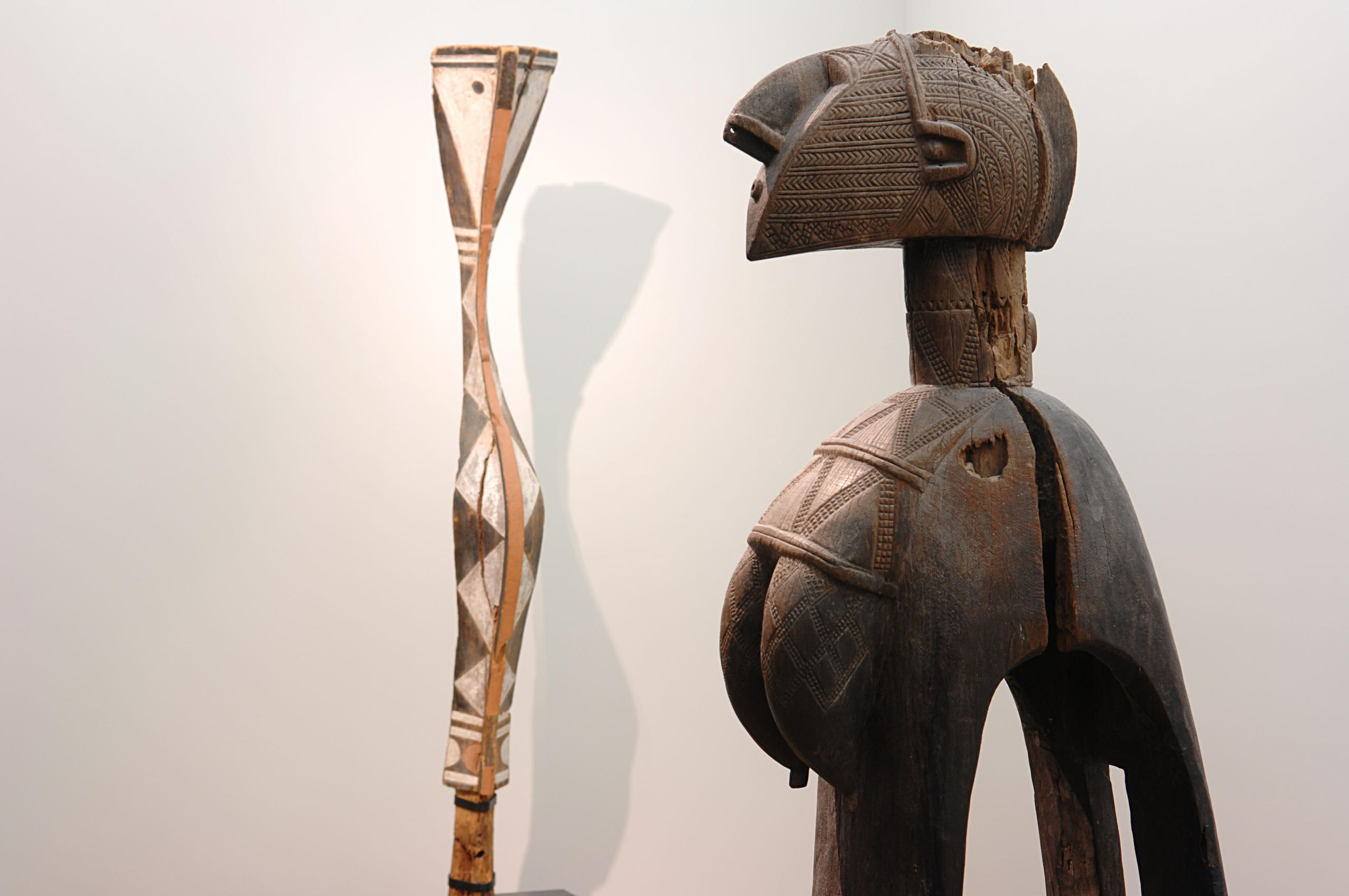 A sculpture from the Africa collection at the Rietberg Museum