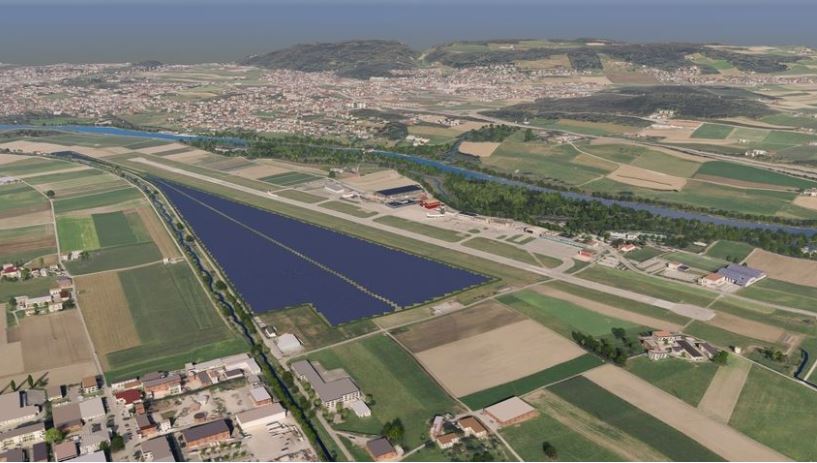 Bern Airport solar project
