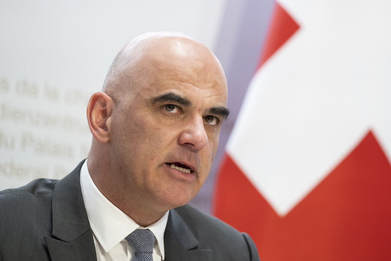 Swiss President Alain Berset