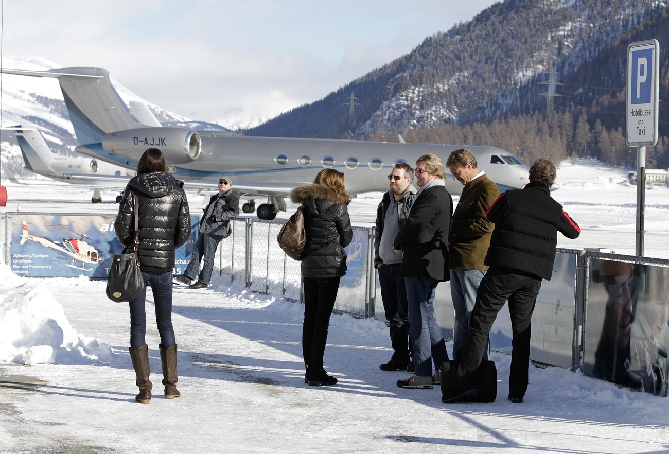Privatjet Samedan