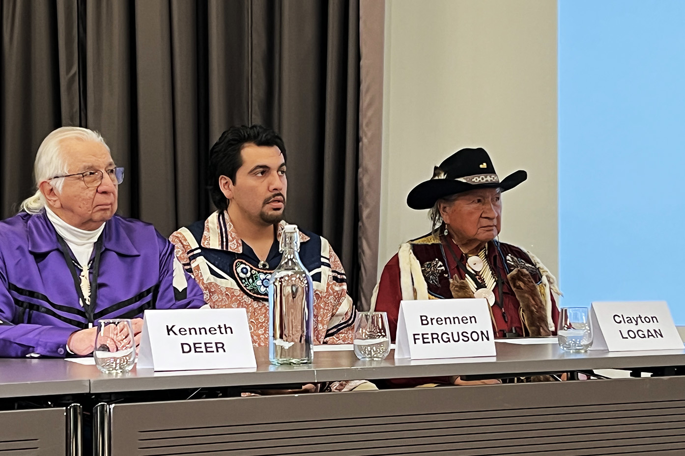 Native American representatives in Geneva