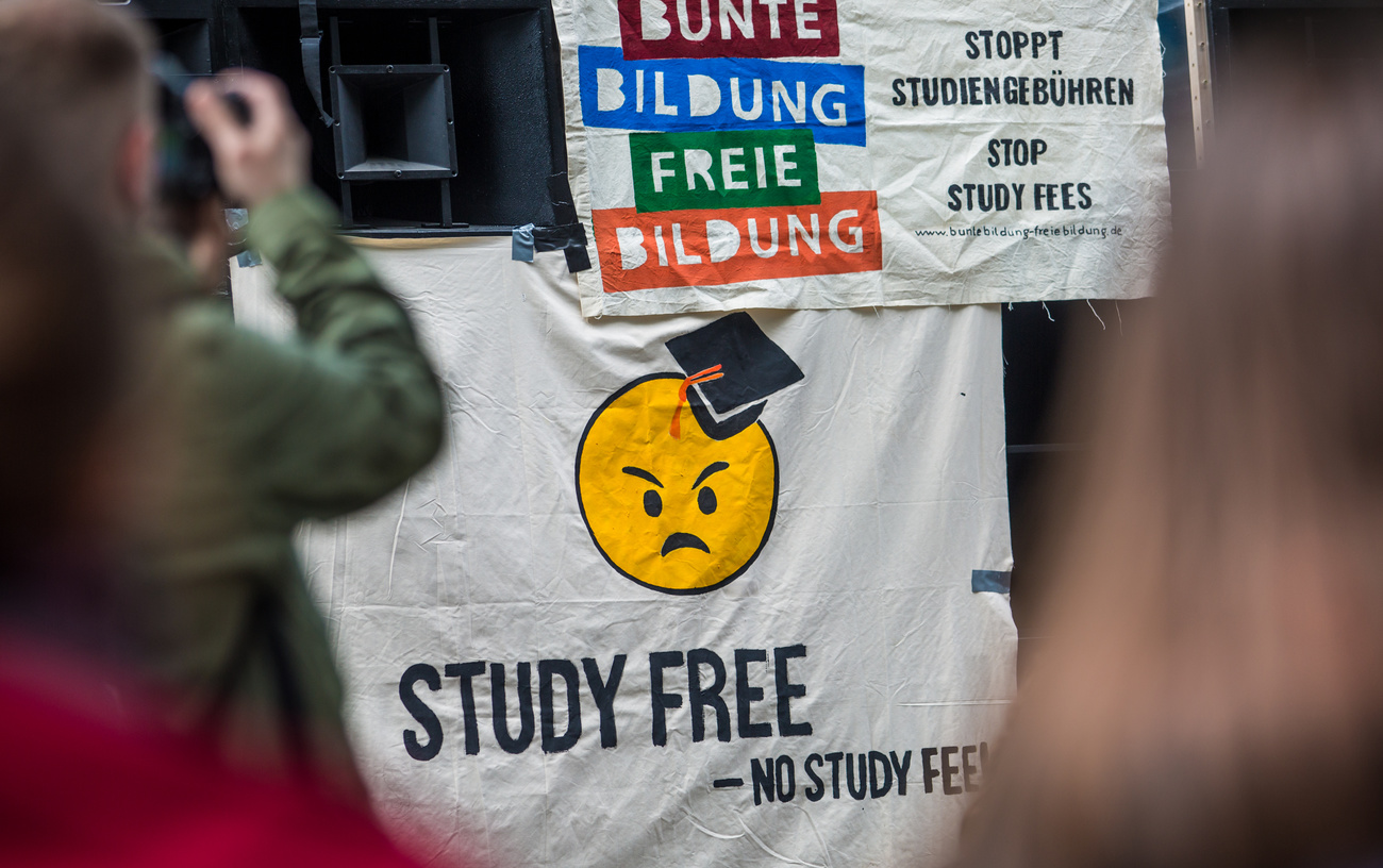 Demo gegen Studiengebühren
