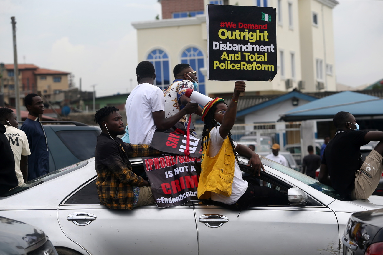 Manifestation au Nigeria