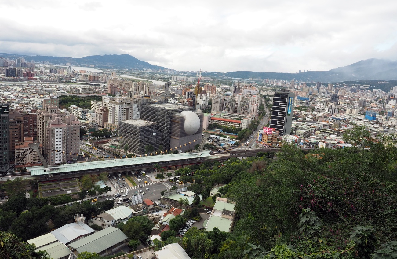 A general view of the city of Taipei.