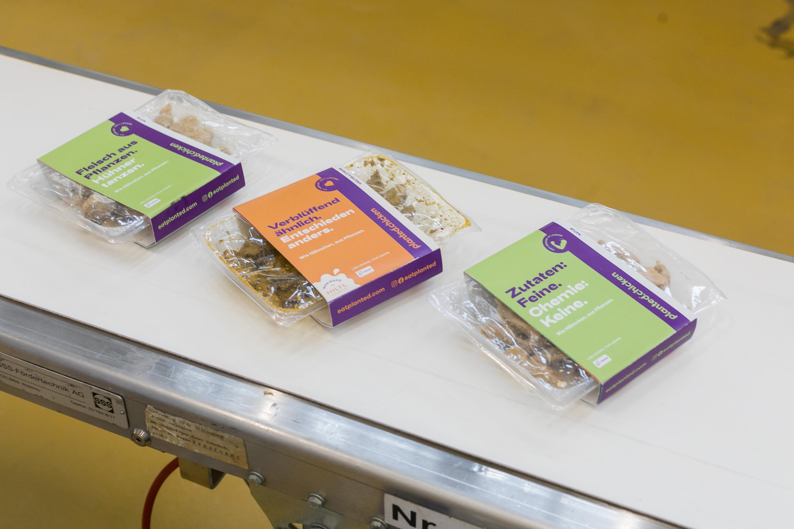 confezioni pollo vegano planted