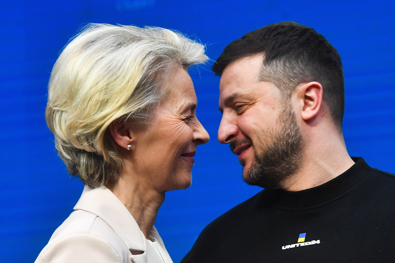 Zelensky e Von der Leyen