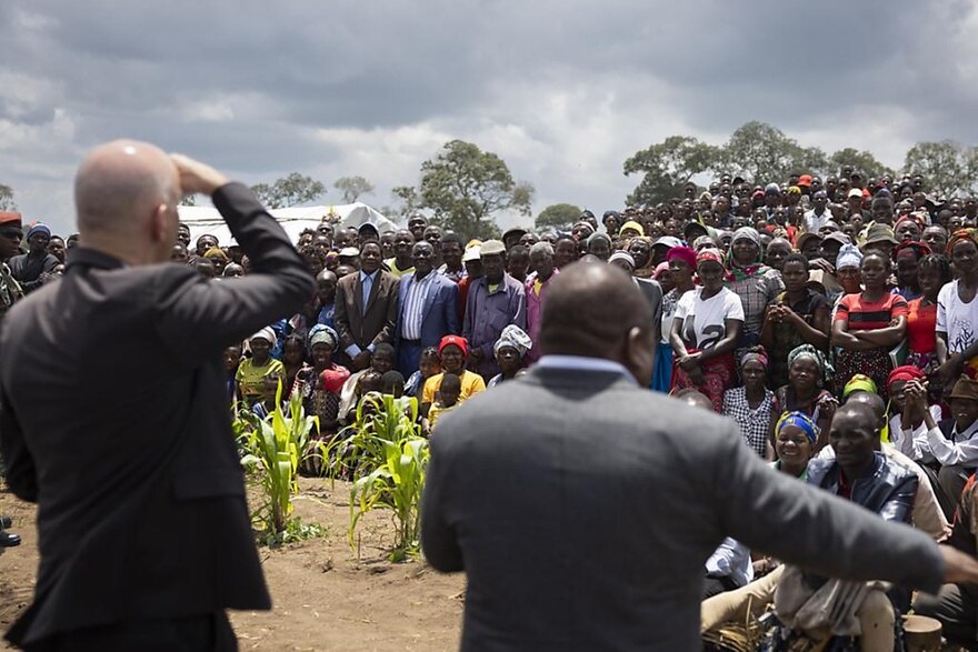 Le président suisse en visite en Afrique
