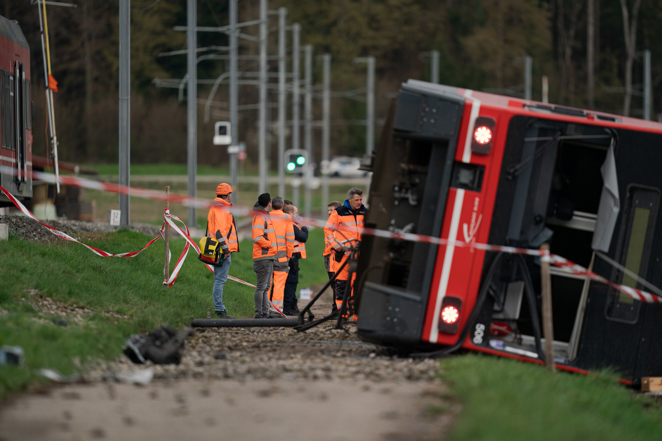 overturned carriages