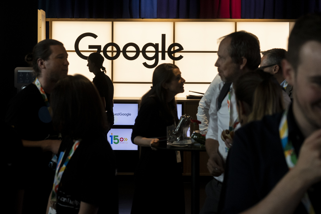 Employees in Google office