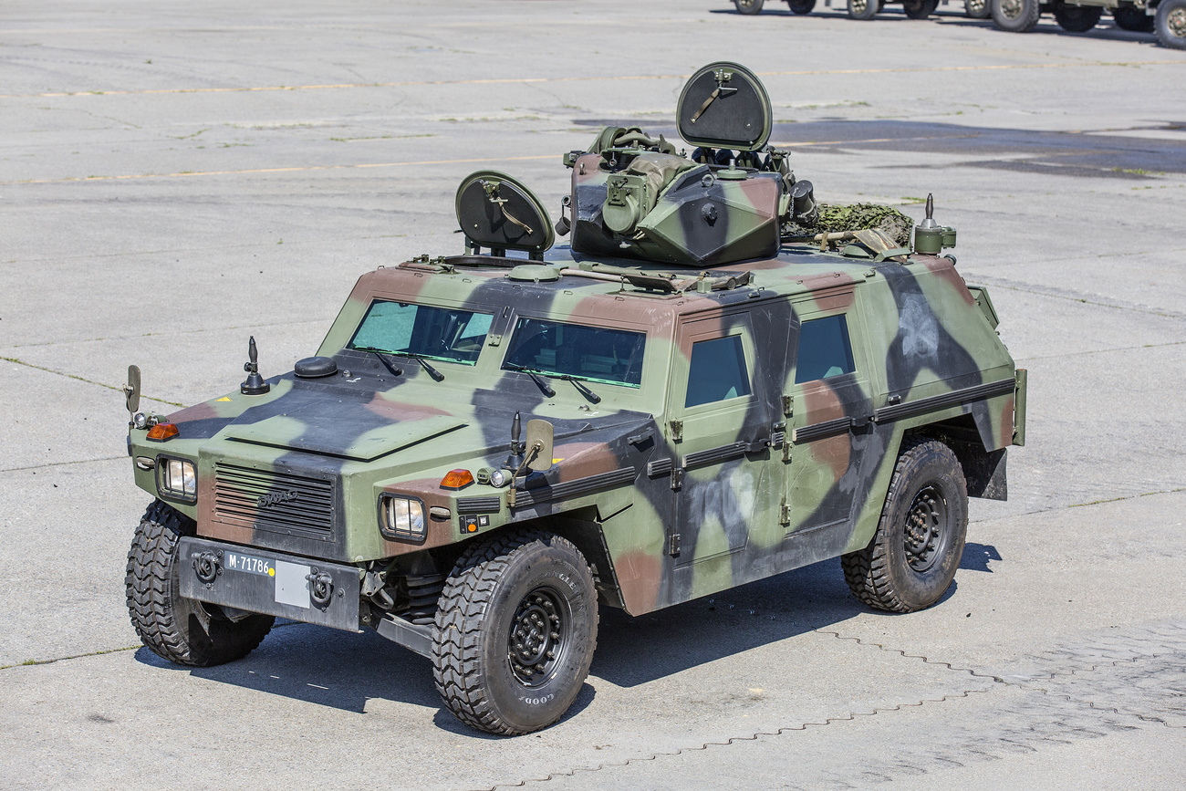 Un Mowag Eagle in dotazione alle forze armate elvetiche