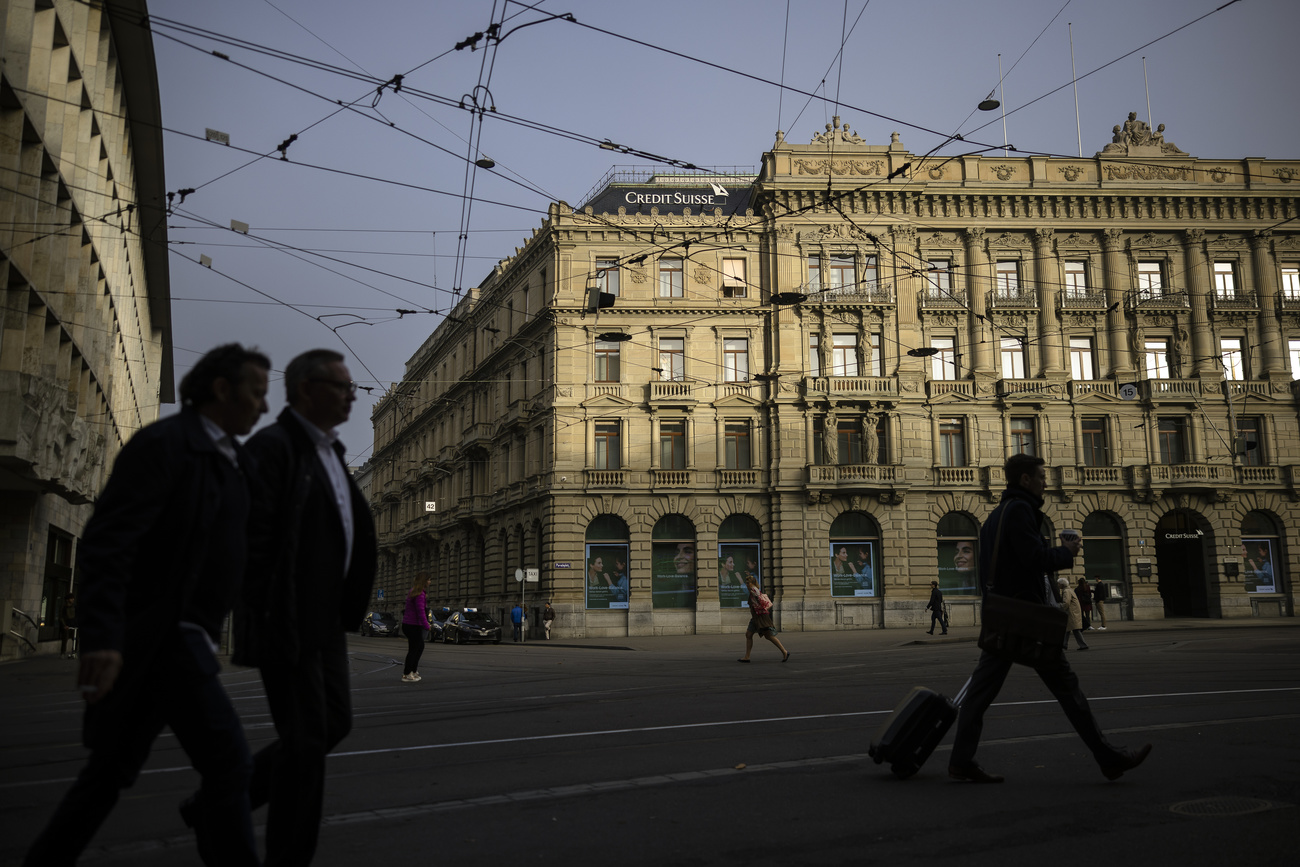 Banco Credit Suisse de Zúrich.