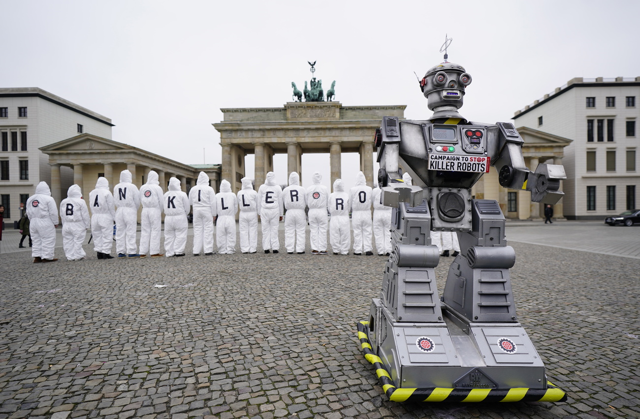 Killer robots campaign in Berlin