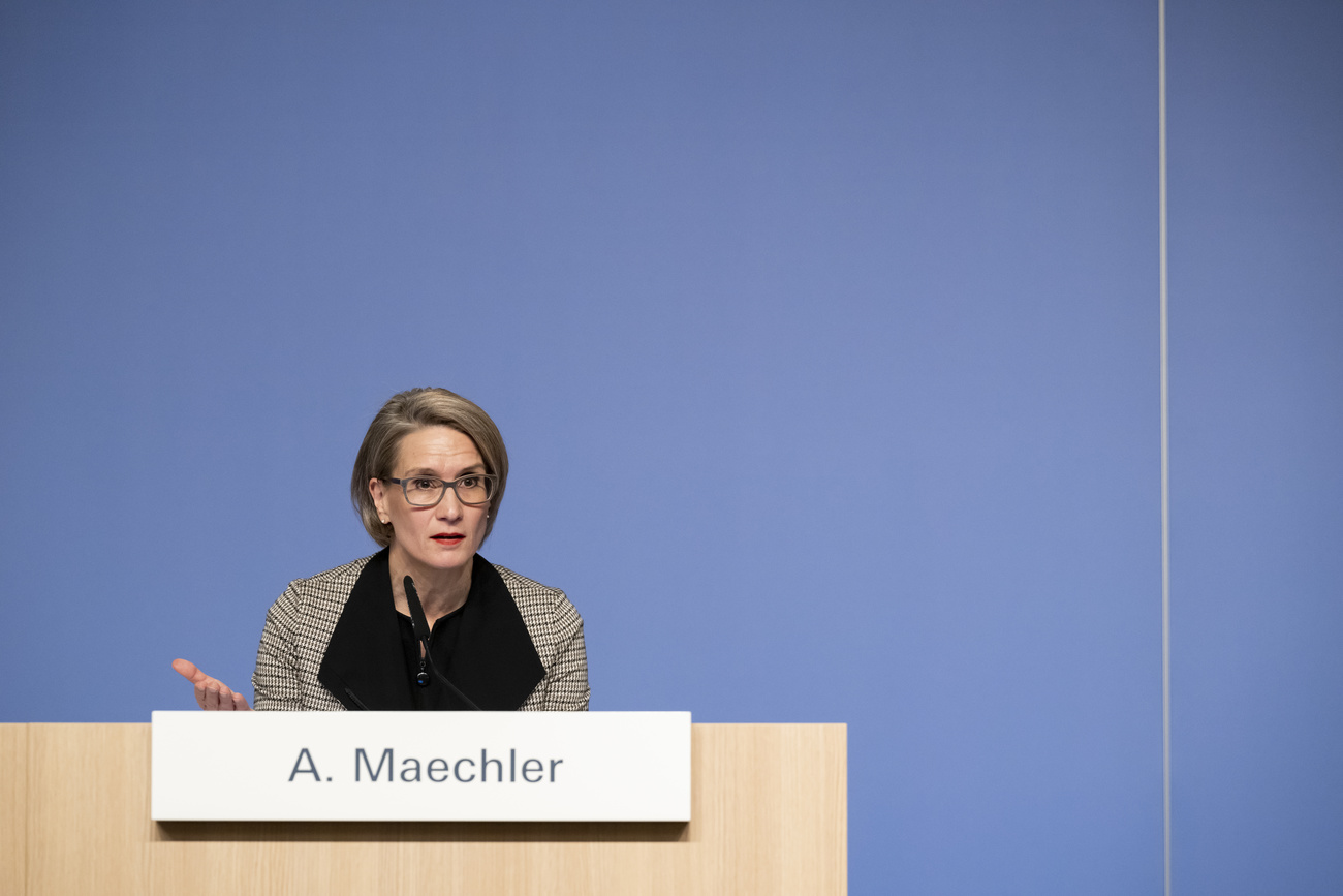 Diretora da SNB Andrea Maechler