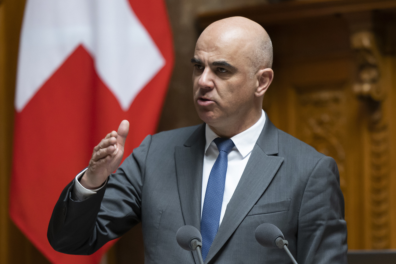 Swiss President Alain Berset