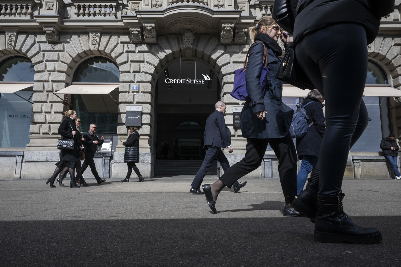 Credit Suisse bank in Zurich