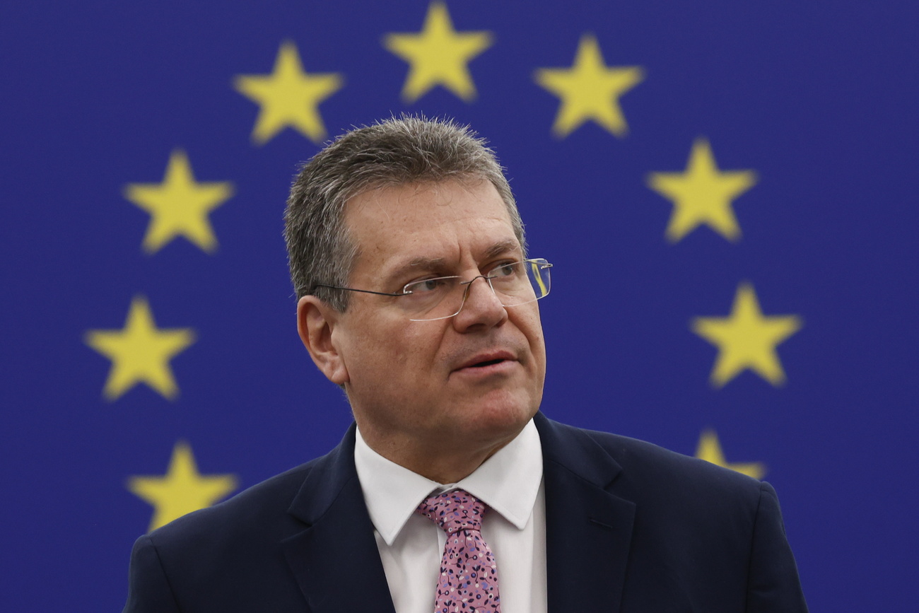 Comisario europeo Sefcovic
