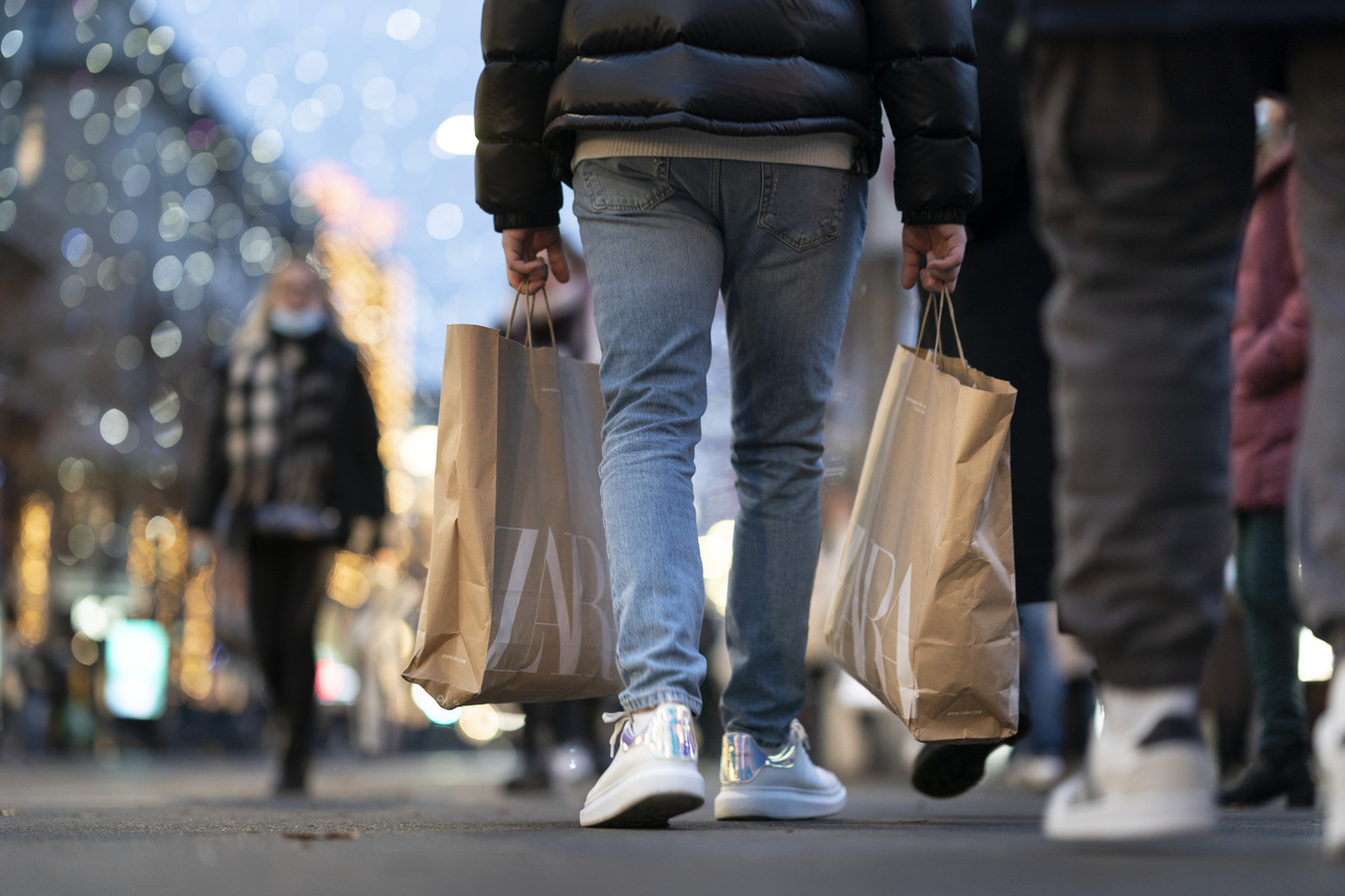 Shopping on Bahnhofstrasse