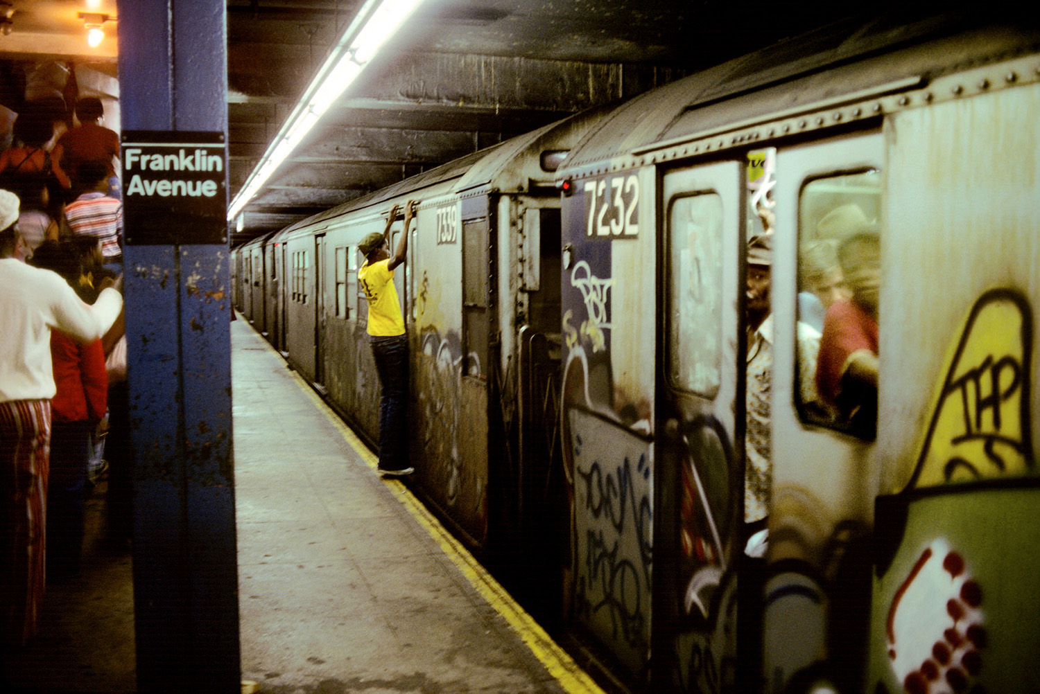 Dangerous Ride, Franklin Street Station, New York, 1978