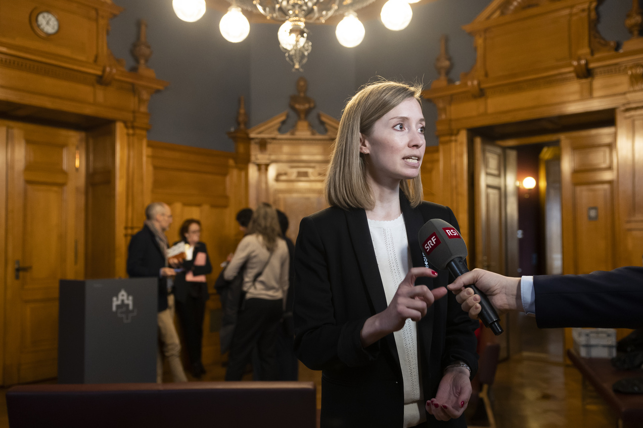 Johanna Gapany presidentessa della comissione finanze del cconsiglio degli stati.