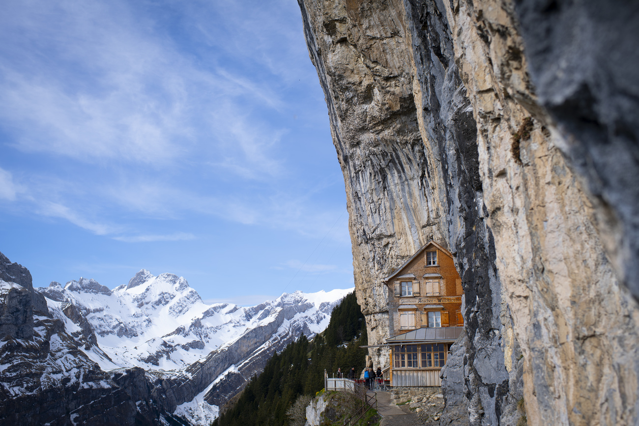 Ascher mountain inn at Appenzell Inner Rhodes, Switzerland