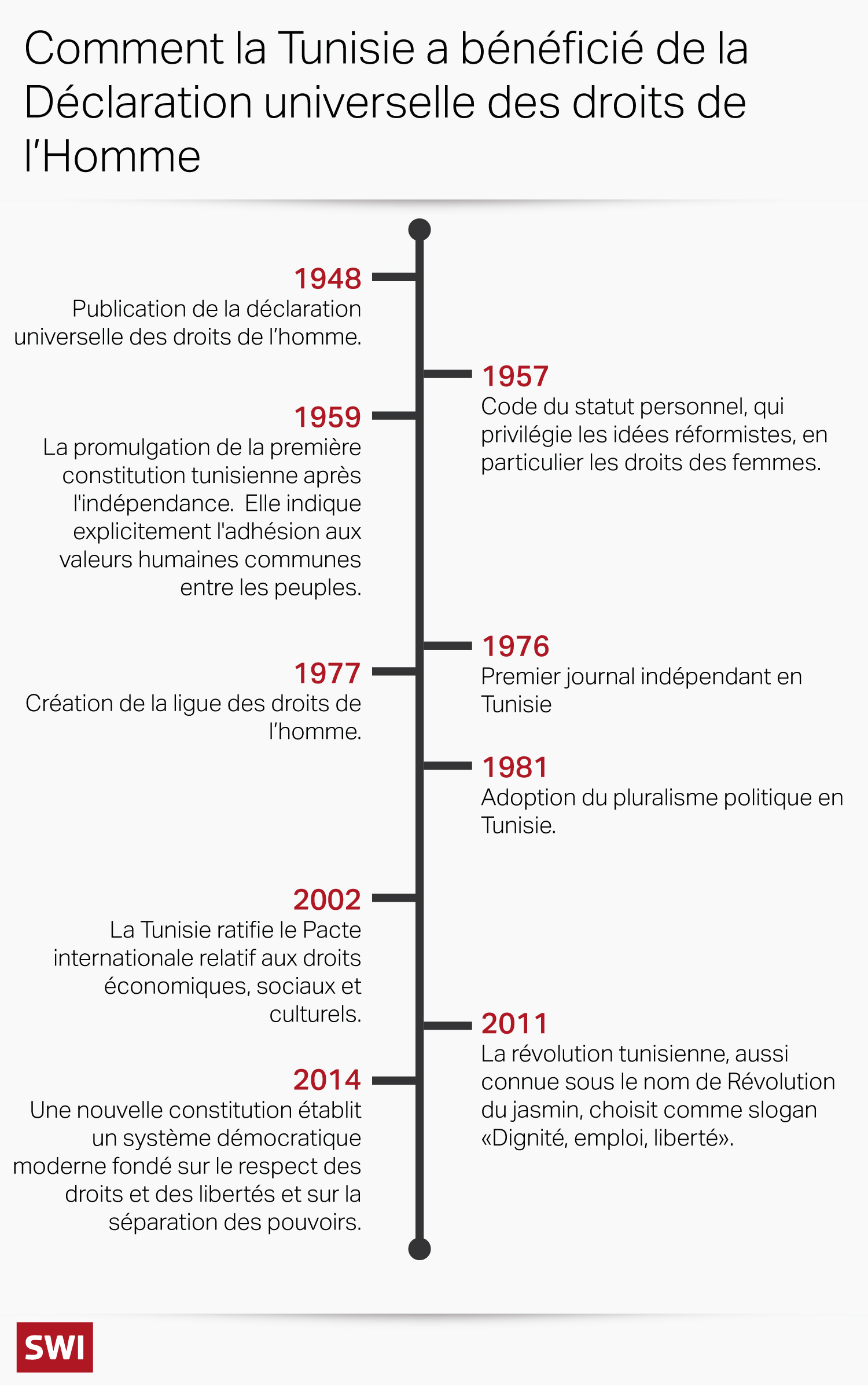 La transition démocratique en Tunisie