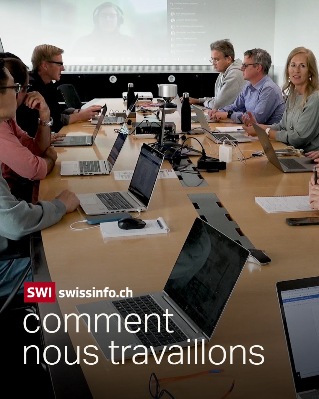 Séance à swisinfo.ch