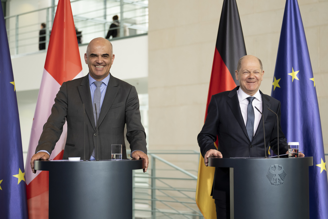Berset and Scholz