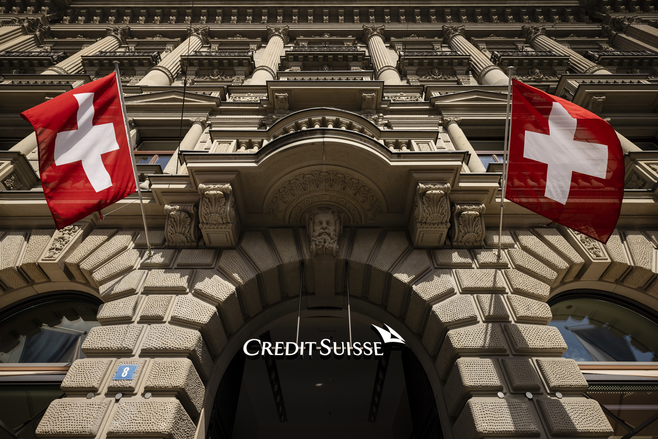 Facciata del Credit Suisse