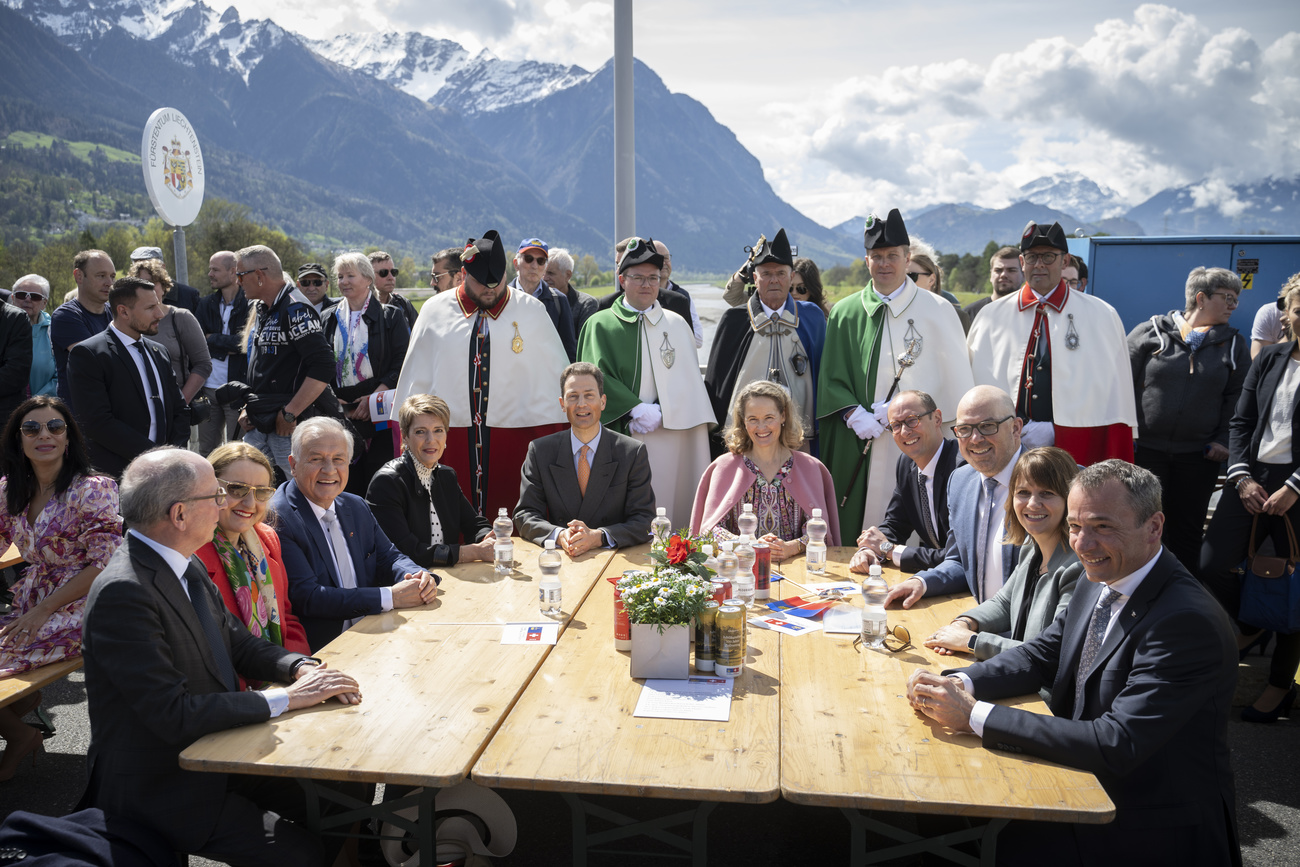 Karin Keller-Sutter, Hereditary Prince Alois and Princess Sophie of Liechtenstein