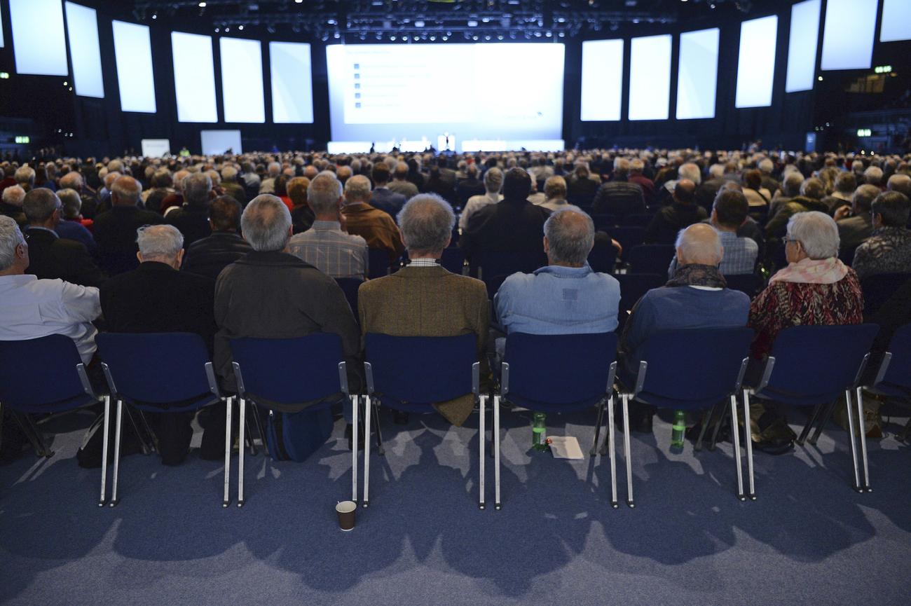 Credit Suisse shareholders meeting from 2017