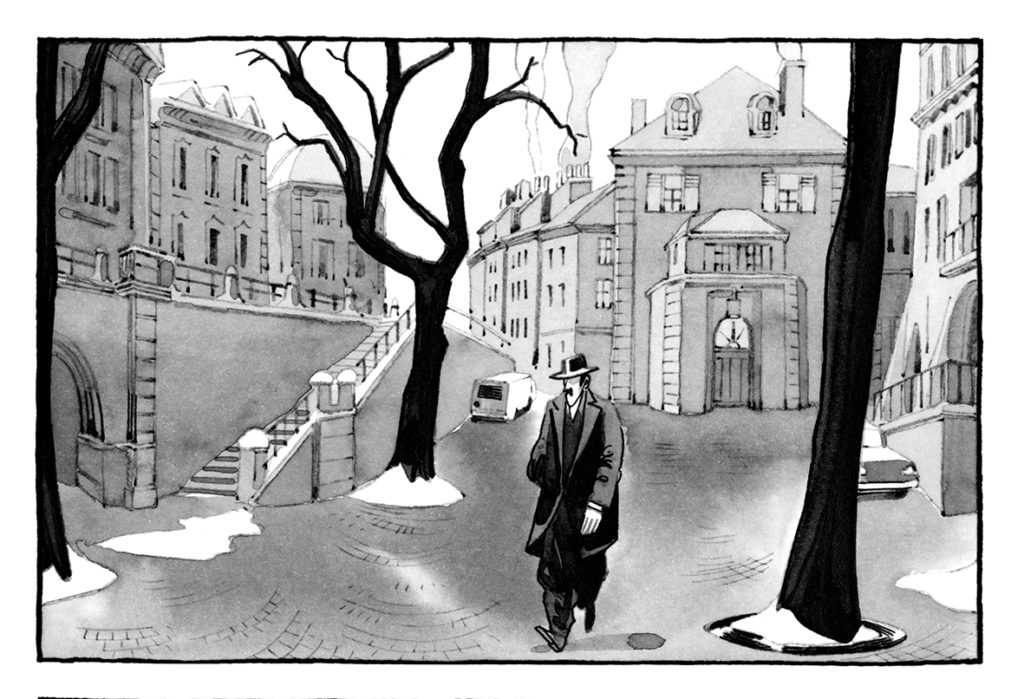 Scène de bande dessinée