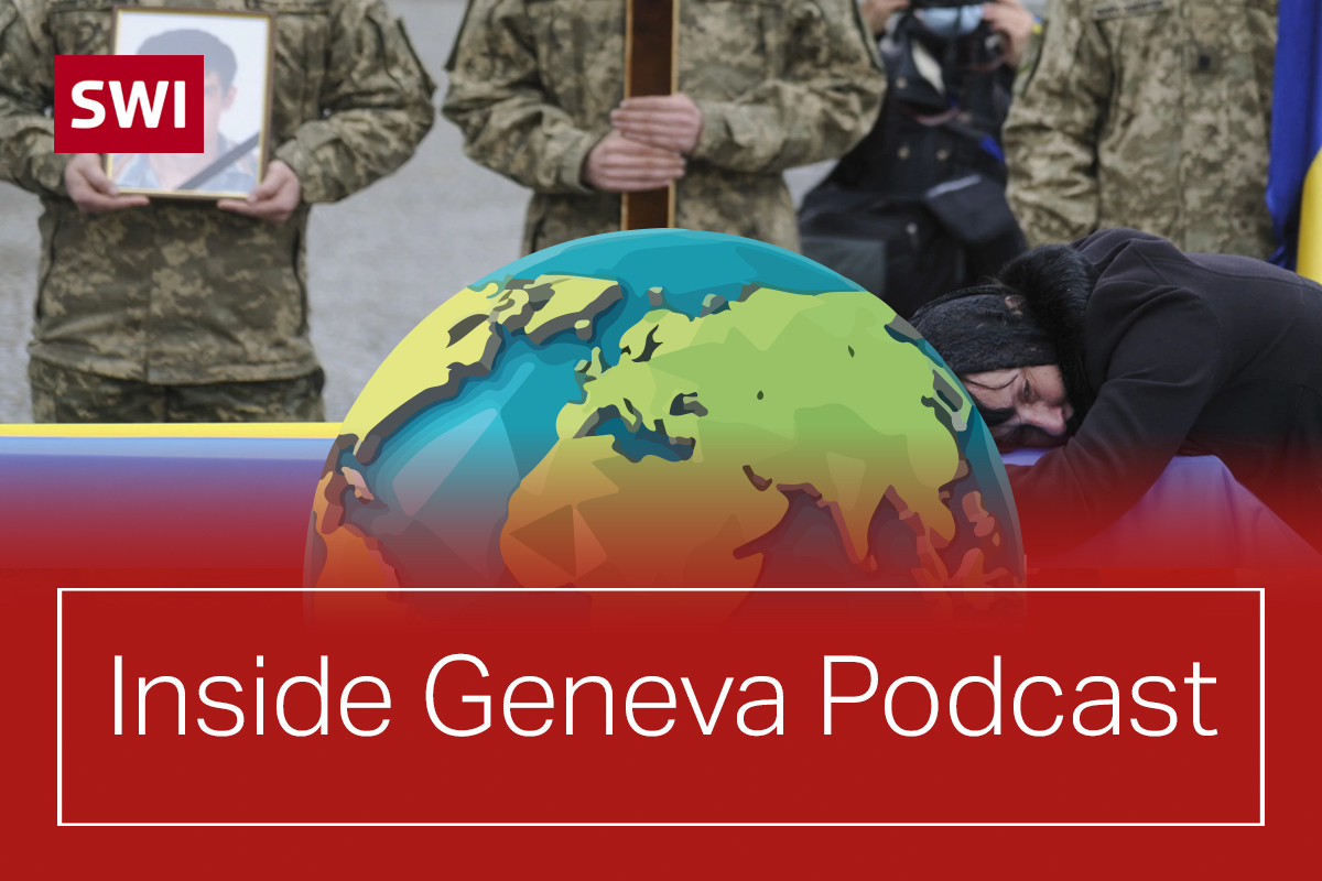 Inside Geneva Podcast episode cover Ukraine War Crime and Putin