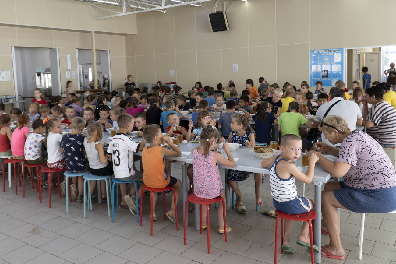 Children at orphanage.