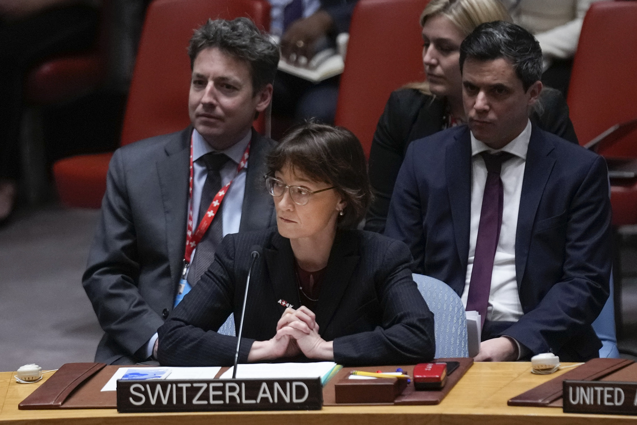 سفيرة سويسرا لدى الأمم المتحدة باسكال باريسفيل