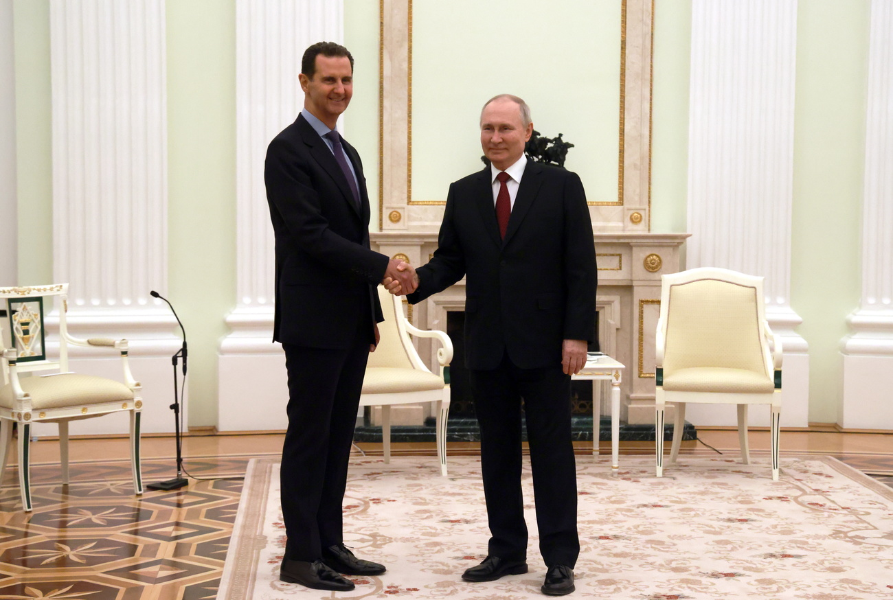 Al-Assad and Putin