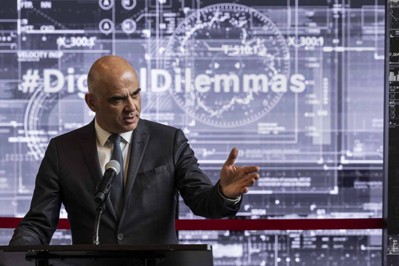 Il ministro della cultura svizzero Alain Berset