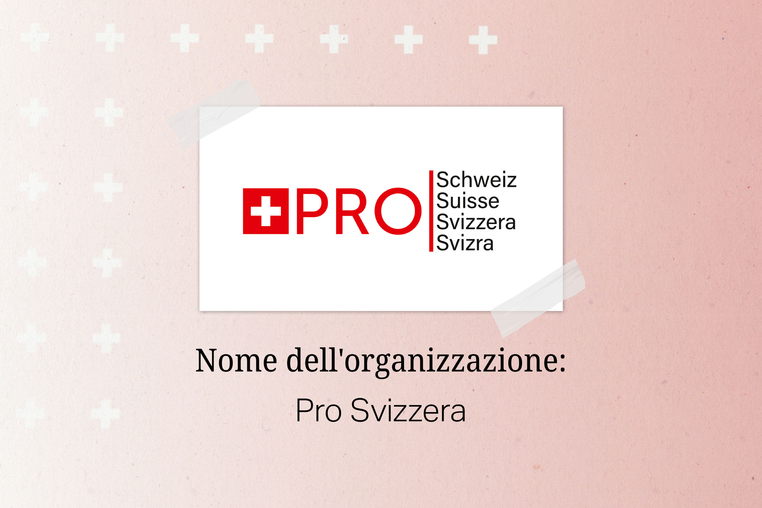 scritta pro svizzera