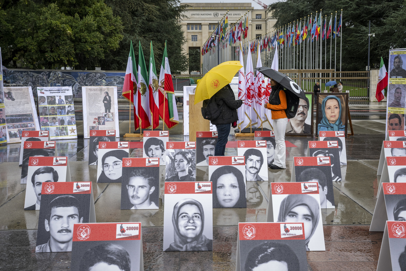 Une manifestation contre le régime iranien