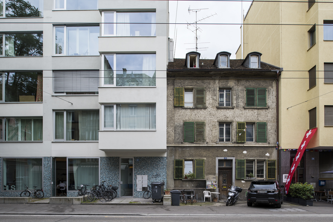 Schöneggstrasse Fassaden in Zürich