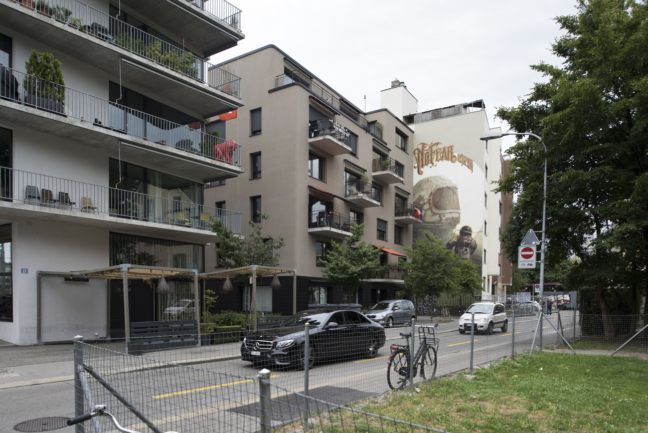 Nuevos edificios en Neufrankengasse, en el distrito 4 de Zúrich