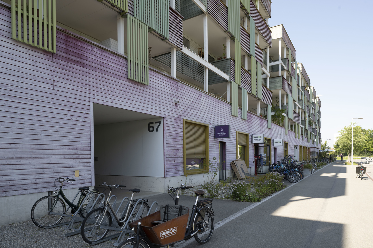 Apartment block in Switzerland