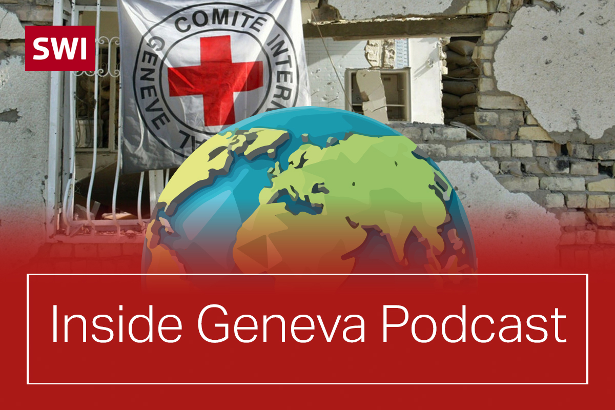 Inside Geneva logo over picture of the ICRC