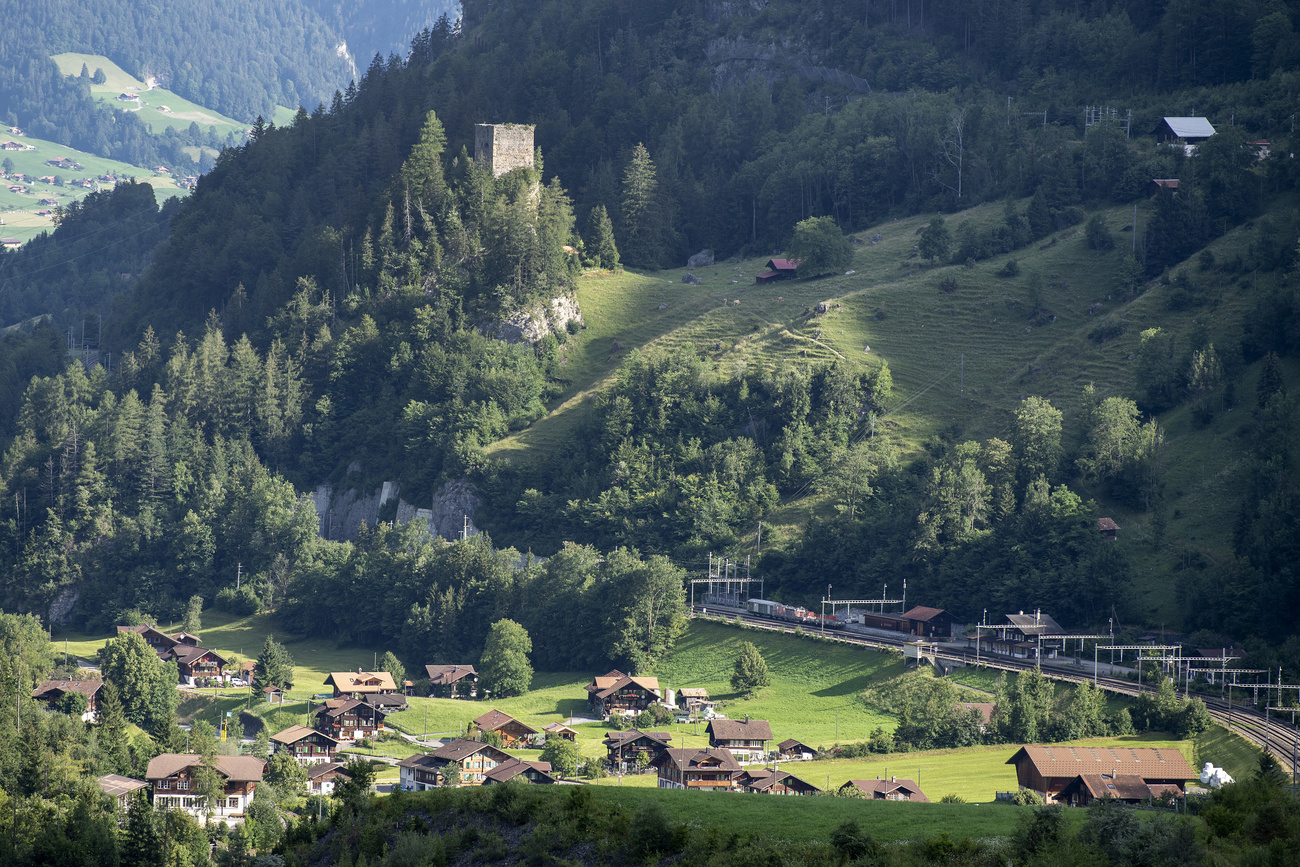 Vista di Mitholz nella Kandertal