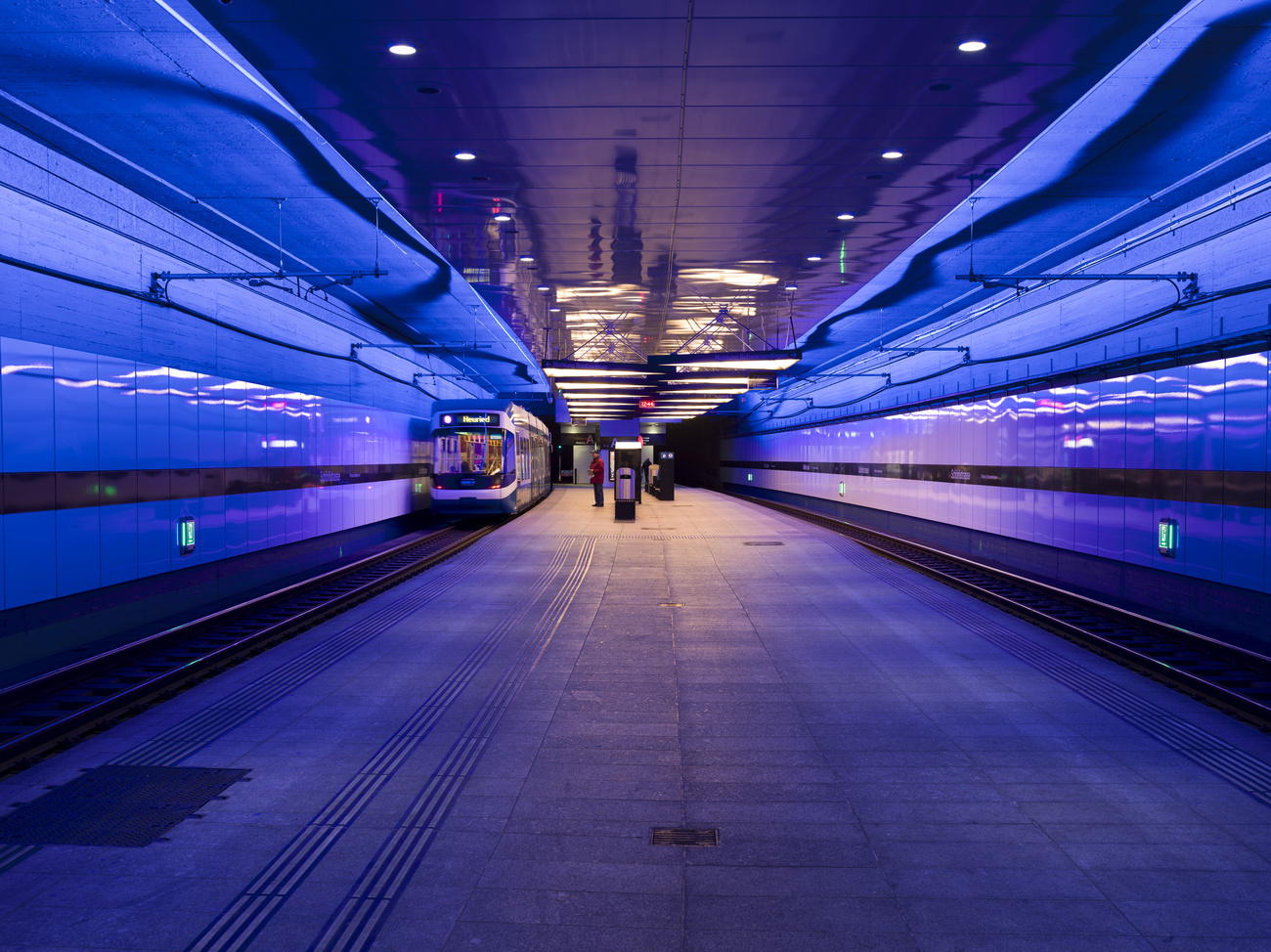 Photo of a subway station