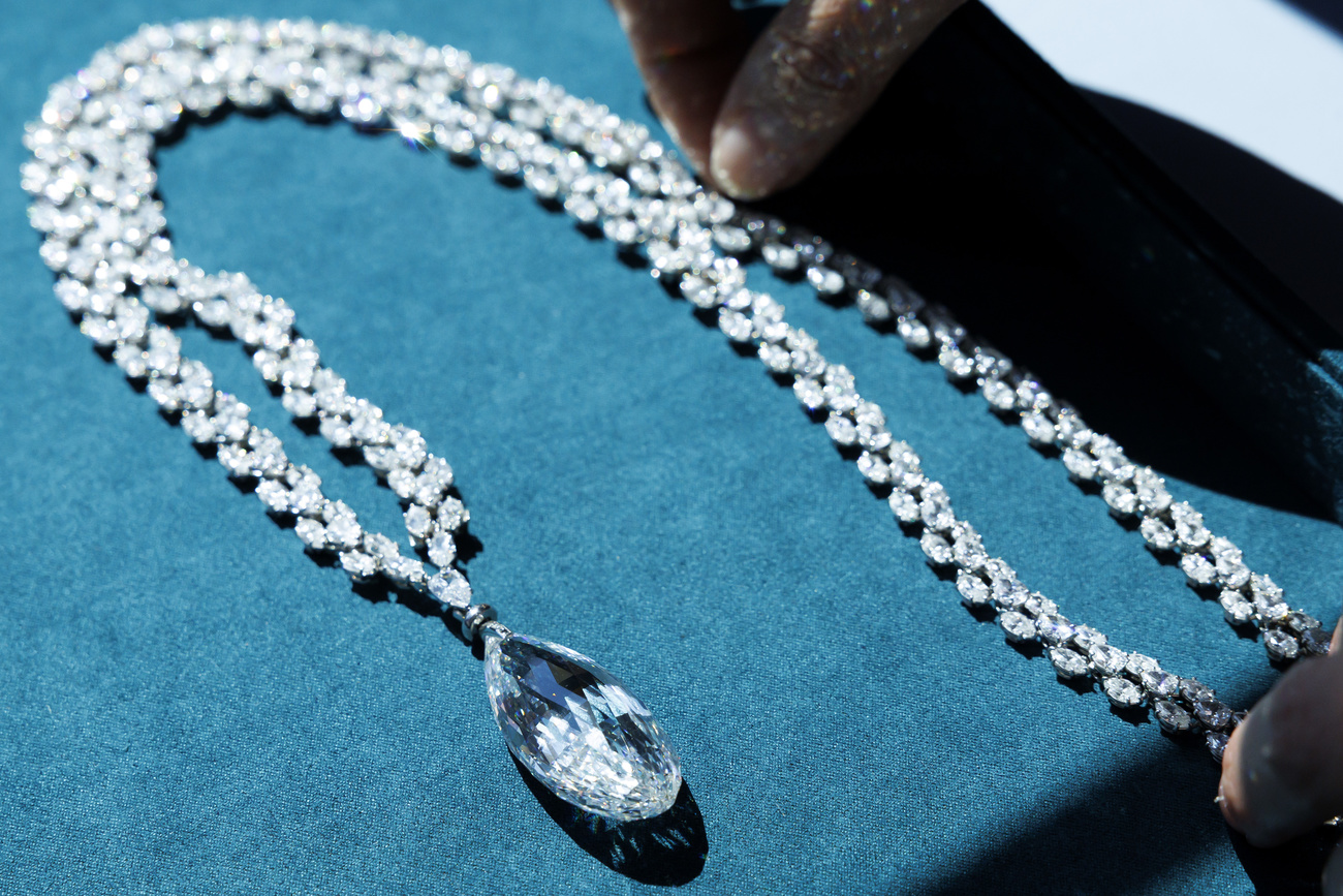 Collana di diamanti Briolette of India