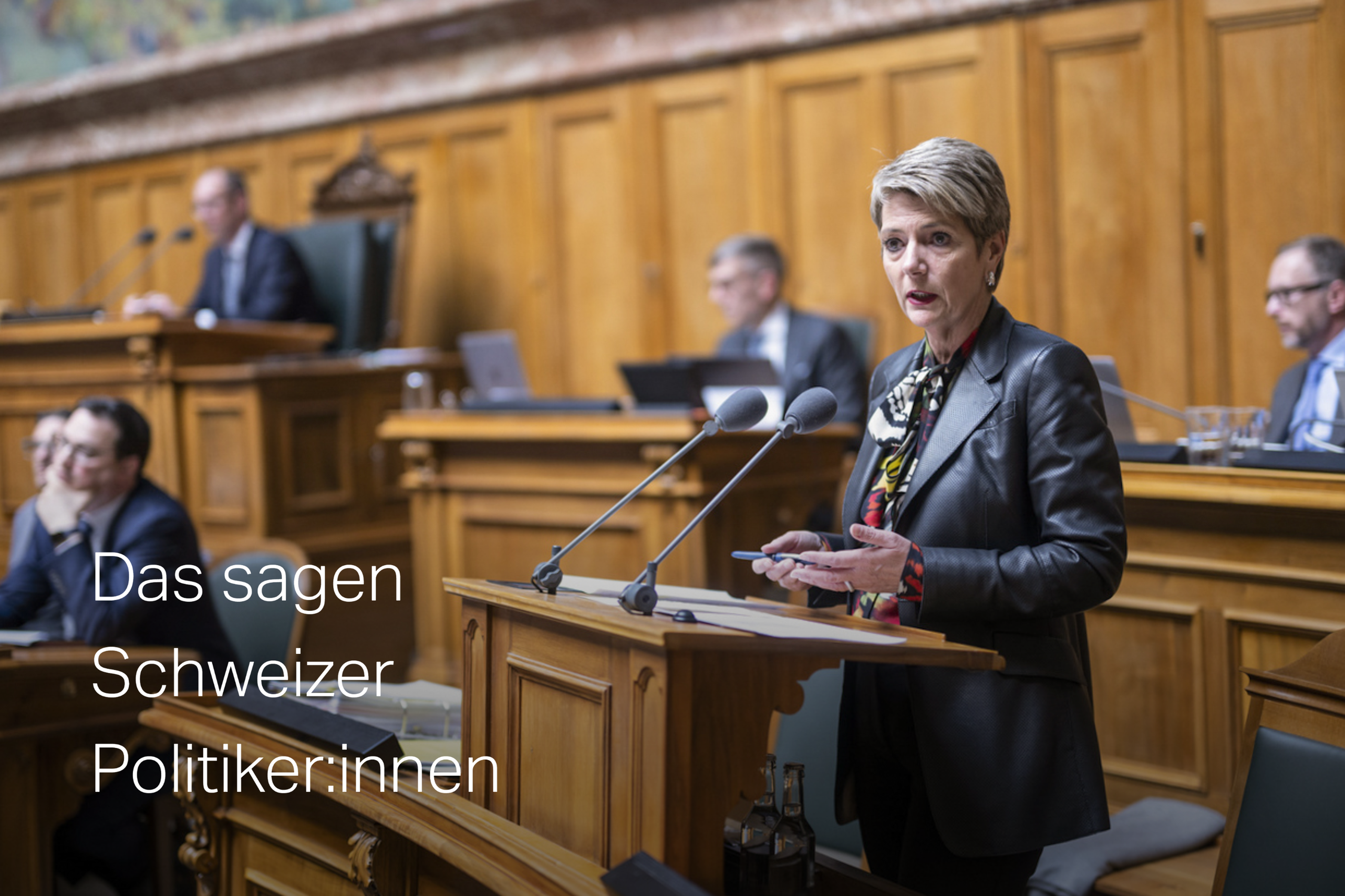 Zitate Schweizer Politiker:innen