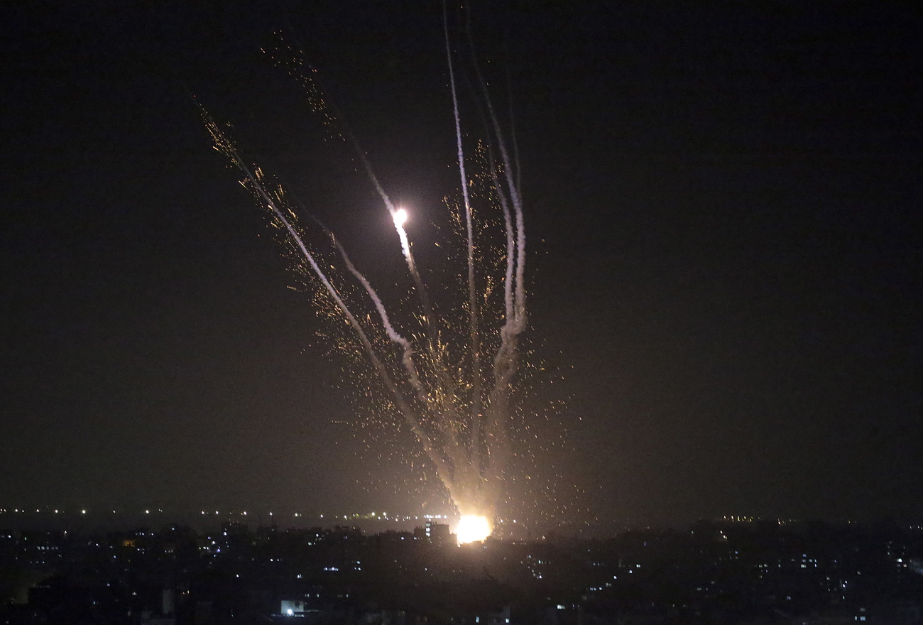rockets out of gaza