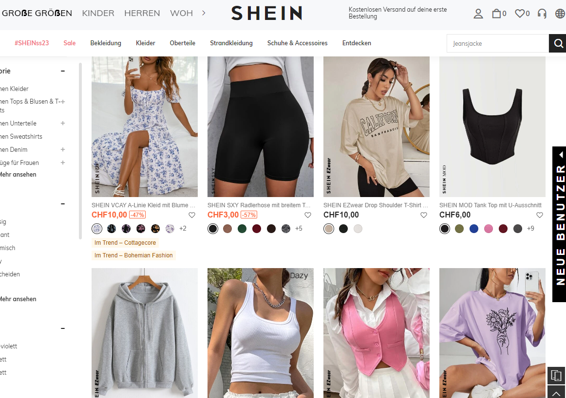 shein CH