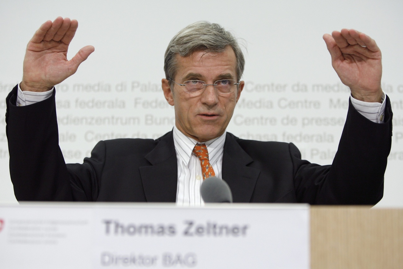 Photo of Thomas Zeltner speaking at a panel