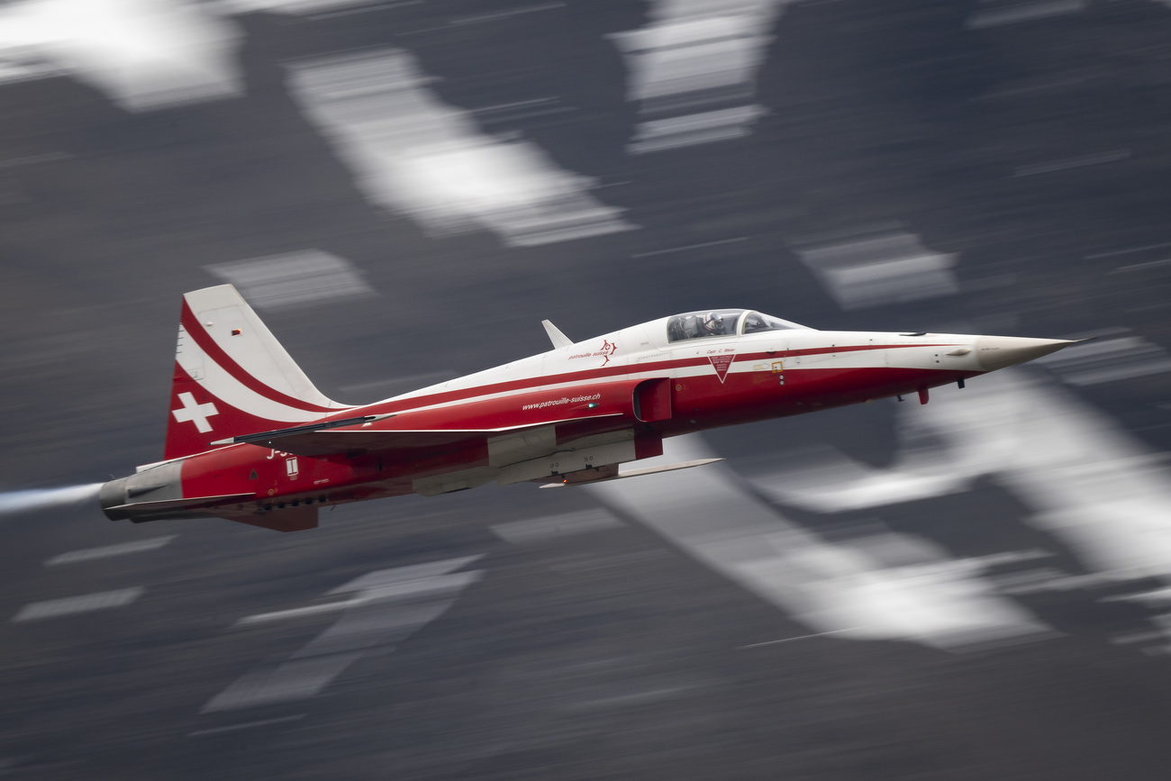 Patrouille Suisse F-5 Tiger aircraft